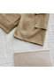Kids’ Striped Tee & Cargo Shorts Set | 12-18 Months | Beige & Green | Cotton | Elastic Waistband - 6