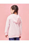 Girls Pink Hooded Sweatshirt - 3