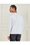 Men Ivory Bonded Crew Neck Sweatshirt - 3