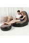Inflatable Sofa Chair Set – Large Inflatable Lounge Chair with Ottoman - 2
