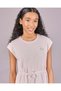Senior Girls Lilac Ribbed Dress - 4
