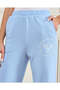 Women Blue Printed Active Pants - 4