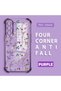 Samsung Galaxy S21 Fe 5g Compatible Transparent Silicone Flutter Protective Case Flower Patterns