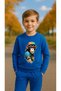 Team Sweatshirt Colorful Monkey B Printed Girls Boys Crew Neck3 4-5-6-7-8-9-10-11-12Years