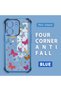 Xiaomi Poco C65 Compatible Transparent Silicone Flutter Protective Case Butterfly Patterns - 2