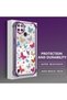 Realme C21Y/C25Y Compatible Transparent Silicone Flutter Protective Case Butterfly Patterns - 4