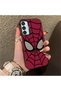 Samsung Galaxy M15 Compatible Silicone Edge Hard Back Case Couple Spider Man Patterned Phone Case - 3