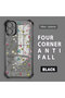 Samsung Galaxy A04E Compatible Transparent Silicone Flutter Protective Case Flower Patterns