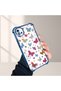 Realme C20/C20A Compatible Transparent Silicone Flutter Protective Case Butterfly Patterns
