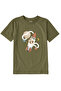 Cotton Fabric Children's T-Shirt – Space Rocket Printed T-Shirt