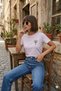 Buquet of Flowers B Printed Women's T-Shirt