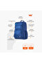 Solid School Backpack with Adjustable Shoulder Straps - 25x32x47 cms - 2