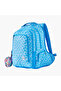 Wiki Floral Print School Backpack with Coin Pouch - 23x23x47 cms - 6