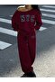 Women's Nyc Printed Boat Neck Sweatpants Set
