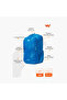 Printed Backpack with Adjustable Shoulder Straps - 22x30x46 cms - 2