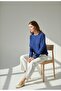 Women's Knitwear Sweater Medium Thickness Short with Bead Detail - 7