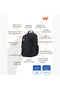 Wiki Textured School Backpack with Adjustable Shoulder Straps - 25x25x50 cms - 2