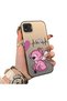 Realme C11 2021 Compatible Stitch Pair Pattern Case Silicone Edge Hard Back Anti-Fall - 2