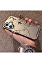 iPhone 16 Compatible Silicone Edge Hard Back Anti-Fall Case Airplane Patterns - 2