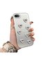 حافظة لهاتف iPhone 7/8/SE 2020 2022 متوافقة مع حافة السيليكون الصلبة ومضادة للسقوط وأنماط جميلة - 3