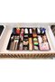 Set of 20 Drawer Organizers Modular Makeup Jewelry Cosmetic Organizer (Hard Plastic) - 5