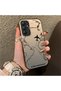 Samsung Galaxy A34 Compatible Silicone Edge Hard Back Anti-Fall Case Airplane Patterns - 4