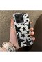 Xiaomi Redmi Note 14 Compatible Silicone Edge Hard Back Anti-Fall Case Star Patterns - 5