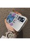 Xiaomi Mi 12t Compatible Stitch Couple Pattern Case Silicone Edge Hard Back Anti-Fall - 4
