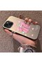 حافظة مضادة للسقوط من السيليكون المتوافقة مع هاتف iPhone 15، بأنماط عقدة الفراشة - 3