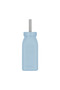 Silicone Bottle + Straw - Mineral Blue / Powder Gray - 2