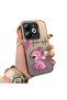 Tecno Spark Go 2024 Compatible Stitch Couple Pattern Case Silicone Edge Hard Back Anti-Fall - 2