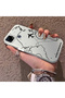 Realme C25S Compatible Silicone Edge Hard Back Anti-Fall Case Airplane Patterns - 2