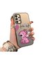 Samsung Galaxy A33 5g Compatible Stitch Couple Pattern Case Silicone Edge Hard Back Anti Fall - 2