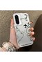 Samsung Galaxy A56 Compatible Silicone Edge Hard Back Anti-Fall Case Airplane Patterns - 4