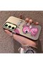 Samsung Galaxy S24 Fe Compatible Stitch Couple Pattern Case Silicone Edge Hard Back Anti-Fall - 3