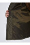 Two Mt Shop Quality Lcw Eco Khaki Plain Standard & Regular Women's Inflatable Coat - 4