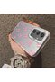 Samsung Galaxy S24 Compatible Silicone Edge Hard Back Anti-Fall Case Butterfly Knot Patterns - 3