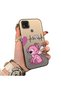 Xiaomi Poco C31 Compatible Stitch Couple Pattern Case Silicone Edge Hard Back Anti-Fall - 2