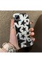 Realme C21 Compatible Silicone Edge Hard Back Anti-Fall Case Star Patterns - 4