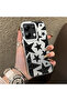 Xiaomi Redmi Note 13 4g Compatible Silicone Edge Hard Back Anti-Fall Case Star Patterns - 5
