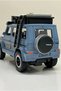 Lighted Musical Friction Powered Luxury Blue Jeep Toy Car 17X10.5X7 cm - 4
