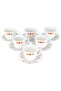 Cup & Saucer Set, 12 Pcs, 220 ml - 2