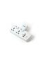 3 Way T-Socket Multi Adapter with 2 USB-A and 1USB-C Ports - 6