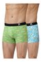 Pack of 2 - Men Surf Cotton Printed Trunks