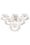 Cup & Saucer Set, 12 Pcs, 220 ml