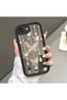 iPhone 16E Compatible Butterfly Mirror Anti-Fall Silicone Phone Case - 2