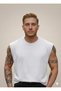 Men's Zero Sleeve Plain Unprinted Tshirt - 2