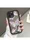 iPhone 14 Pro Compatible Beautiful Butterfly Mirror Anti-Fall Silicone Phone Case - 2
