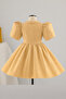 Special Design Umay Model Light Brown Color Girl's Evening Dress with Stone Accessories - 3