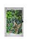 OneDcor Artificial Wall Grass Panels | Boxwood Faux Greenery Panels, 40x60cm - 5